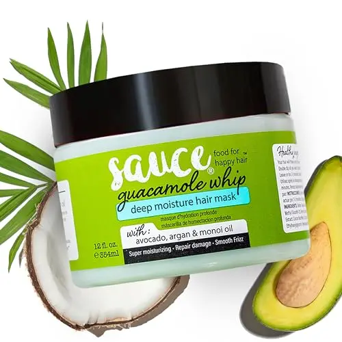SAUCE BEAUTY Guacamole Whip hair mask tub