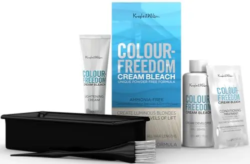 Knight & Wilson Color-Freedom cream hair bleach kit