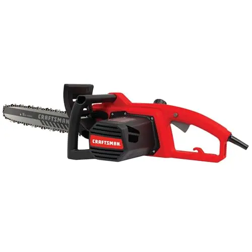 CRAFTSMAN 16-inch corded electric chainsaw with auto-oiling system