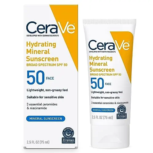 CeraVe Mineral Sunscreen tube