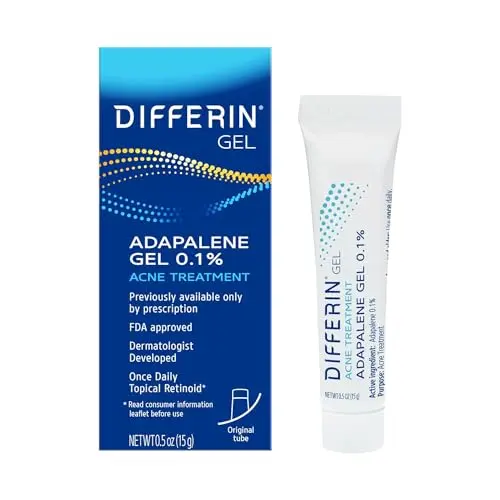 Differin Acne Treatment Gel tube
