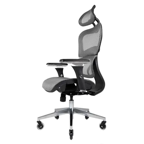 Nouhaus Ergo3D ergonomic office chair with dynamic lumbar support and mesh back