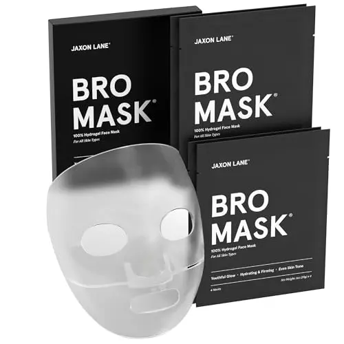 JAXON LANE hydrogel face mask for men with anti-aging