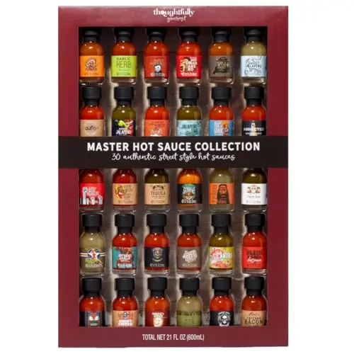 Thoughtfully Gourmet Master Hot Sauce Collection sampler set