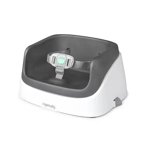 Ingenuity SmartClean toddler booster seat with removable insert and harness