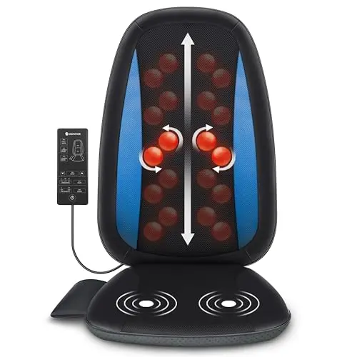 COMFIER Shiatsu back massager with heat and vibration seat