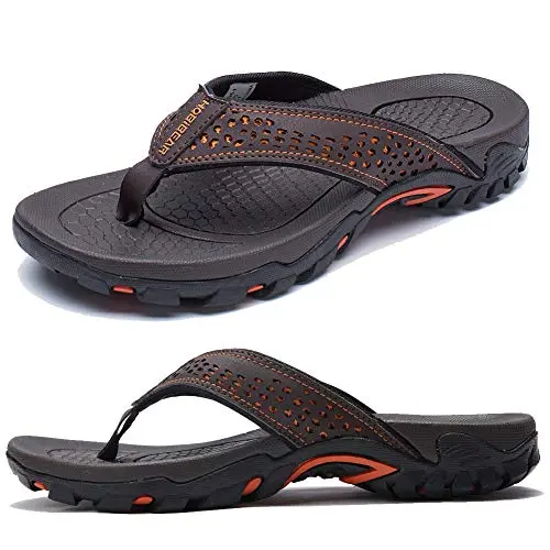 KIIU men's flip flops for indoor and outdoor use