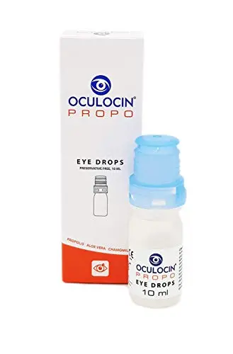 Oculocin Propo eye drops bottle with natural ingredients