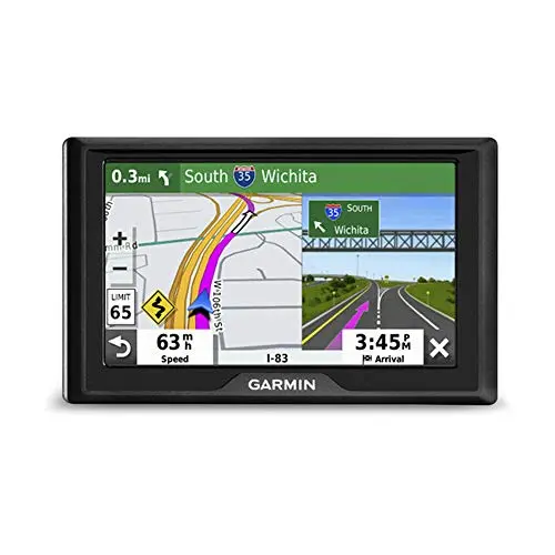 Garmin Drive 52 GPS navigator with easy-to-see maps