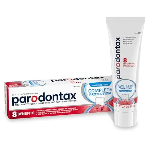 Parodontax Complete Protection toothpaste tube
