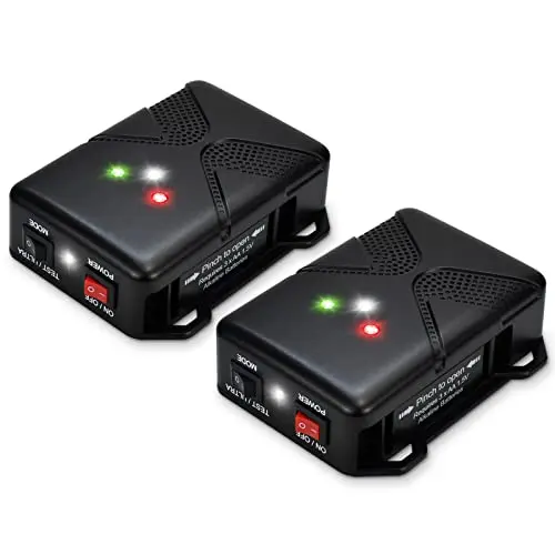 Loraffe battery-powered ultrasonic rodent repellent pack of two