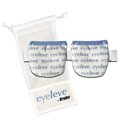 Eyeleve contact lens compress for dry eyes