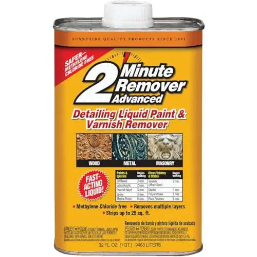 Sunnyside Corporation 2 Minute Remover liquid paint stripper for wood