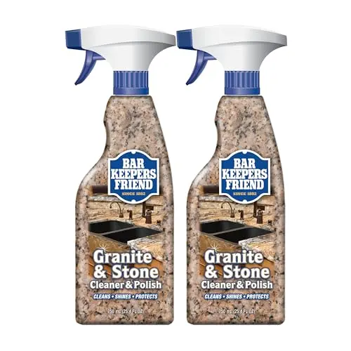 Bar Keepers Friend Granite and Stone Cleaner spray bottle