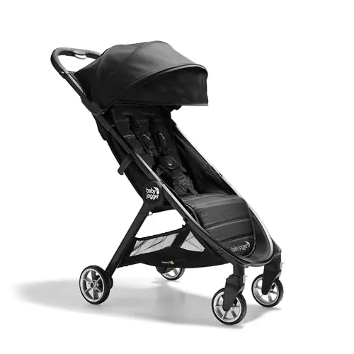 Baby Jogger City Tour 2 travel stroller in pitch black color