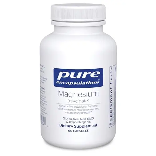 Pure Encapsulations Magnesium Glycinate supplement bottle