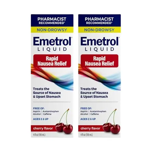 Emetrol liquid nausea relief cherry flavor