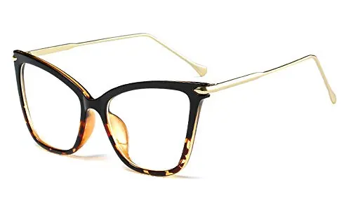 FEISEDY cat eye glasses frames with oversized design for women