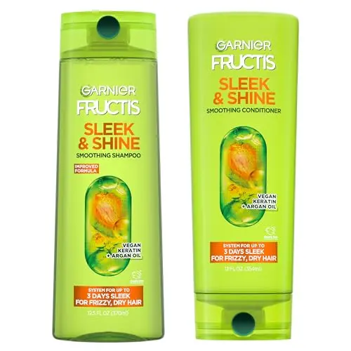 Garnier Fructis Sleek & Shine Shampoo and Conditioner Set