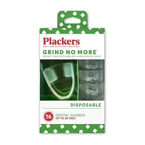 Plackers Grind No More disposable night guards for teeth grinding
