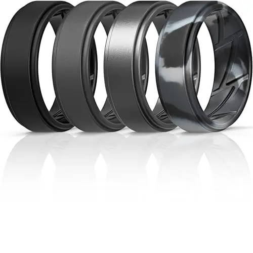 ThunderFit Step Edge silicone ring with sleek design