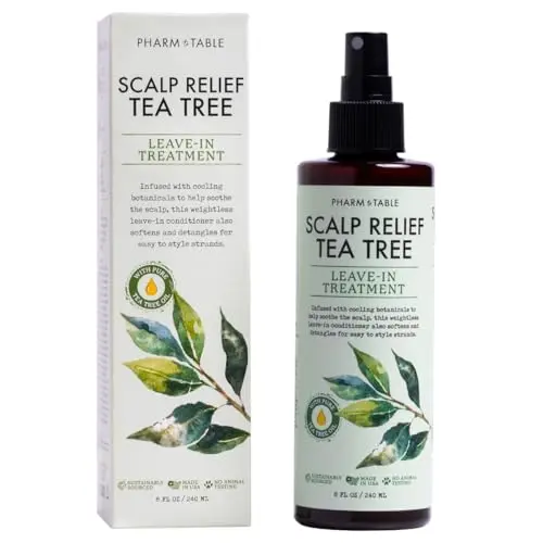 Scalp Relief Tea Tree Leave-In Conditioner bottle