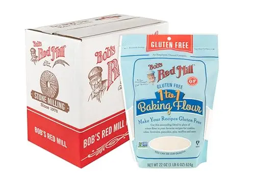 Bob's Red Mill Gluten Free 1 to 1 Baking Flour bag