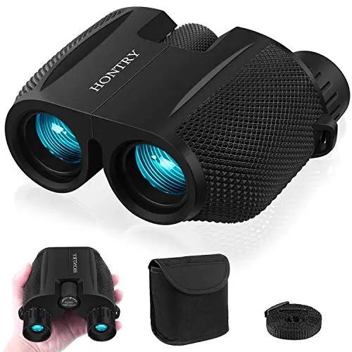 Hontry 10x25 compact binoculars for whale watching