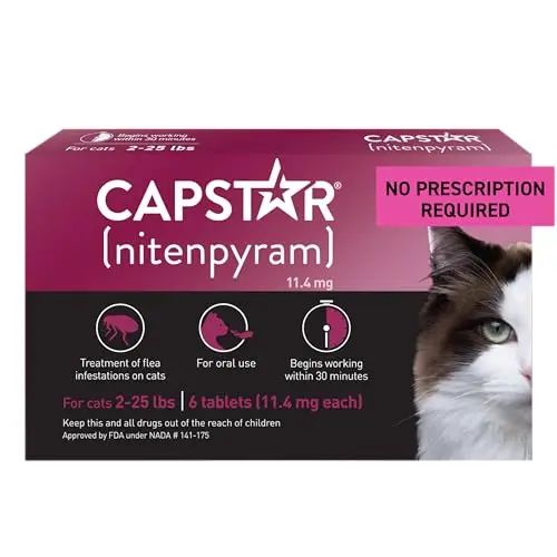 CAPSTAR oral flea treatment for cats