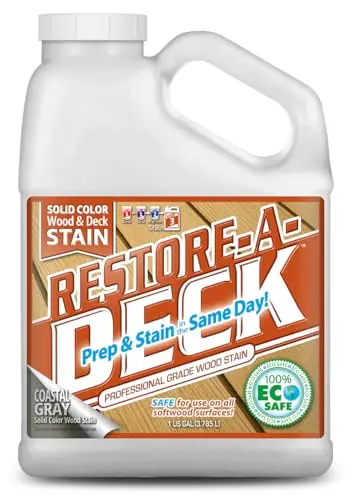 Restore-A-Deck solid color stain for exterior wood