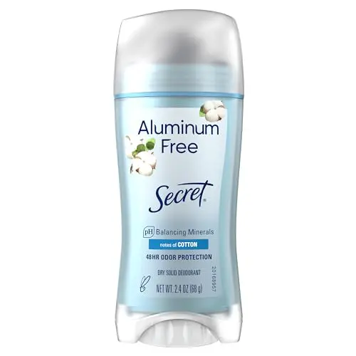 Secret Aluminum Free deodorant in Cotton scent