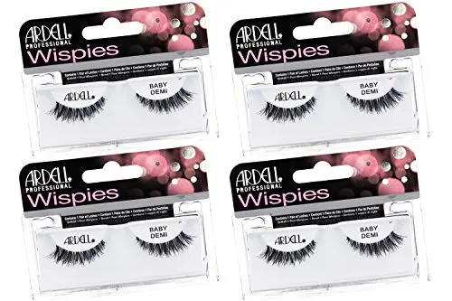 Ardell Baby Demi Wispies false eyelashes for subtle enhancement on hooded eyes