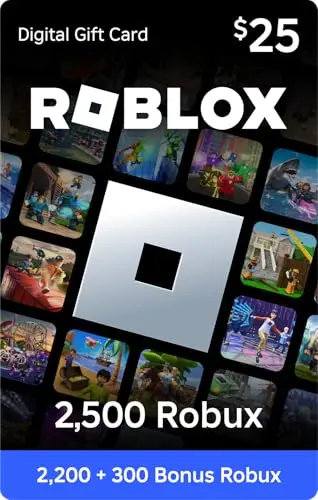 Roblox Digital Gift Card for online gaming currency