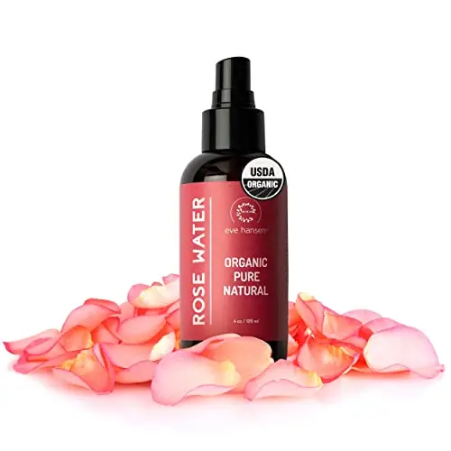 Eve Hansen organic rose water spray for face and hair