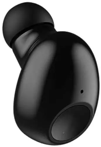 NVAHVA single wireless earbud in black minimalist design