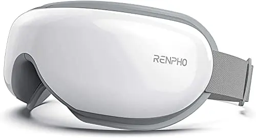 RENPHO Eyeris eye massager with heat and compression features in foldable design