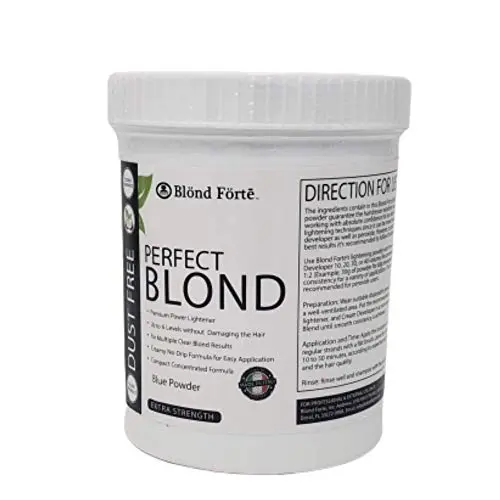 Blond Forte Perfect Blond hair bleach powder tub