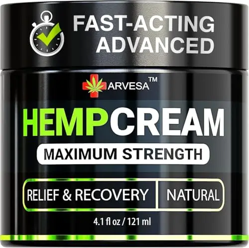 Arvesa maximum strength hemp cream for joint pain