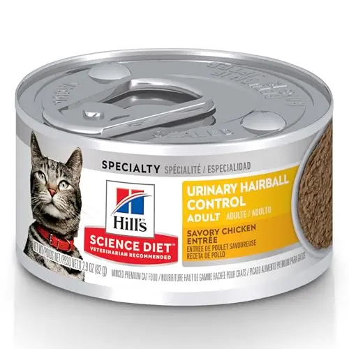 Hill's Science Diet Urinary Hairball Control wet cat food cans