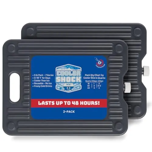 Cooler Shock large capacity reusable ice packs