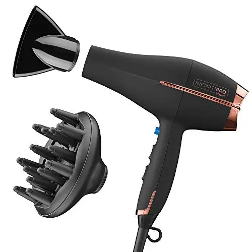 CONAIR Infiniti Pro hair dryer with ceramic technology and attachments
