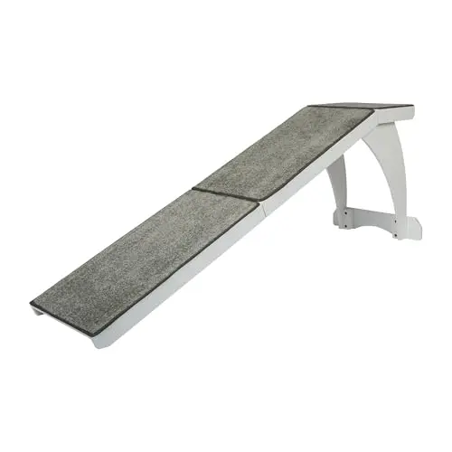 PetSafe CozyUp wooden dog ramp with carpet surface