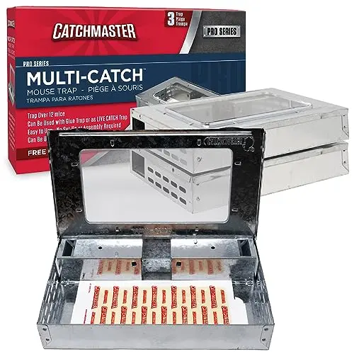 Catchmaster multi-catch mouse trap