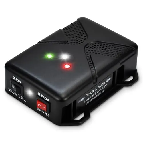 Loraffe single ultrasonic rodent repellent for car engines