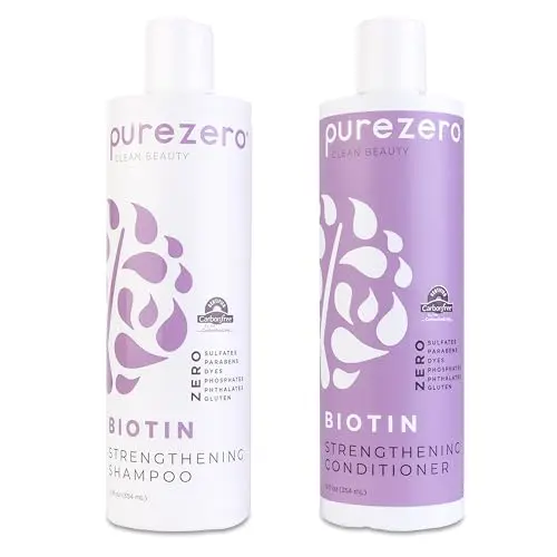 Purezero Biotin Shampoo and Conditioner Set