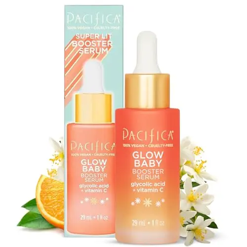 Pacifica Vitamin C serum with glycolic acid for brightening