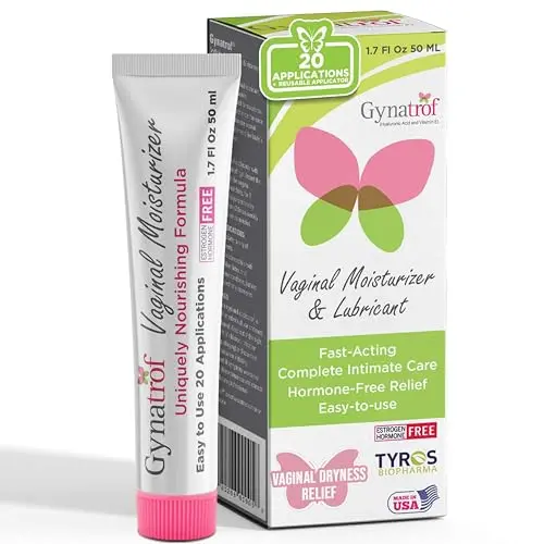Gynatrof Vaginal Moisturizer tube with applicator