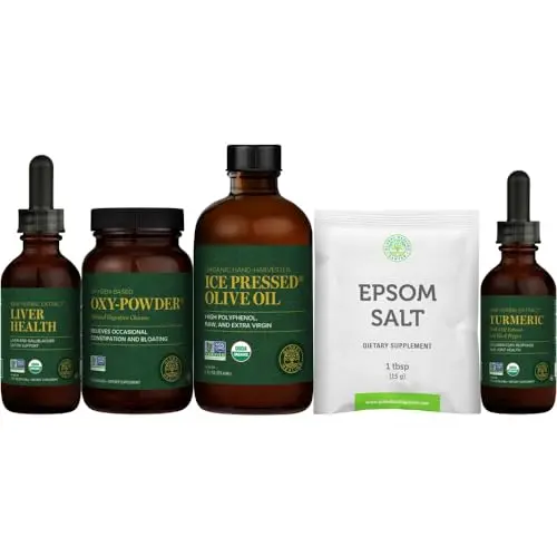 Global Healing Center liver cleanse program kit