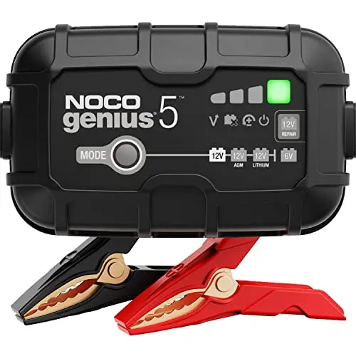 NOCO GENIUS5 5A smart battery charger and maintainer