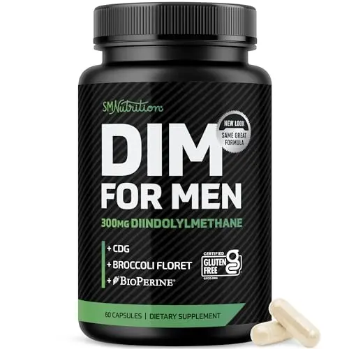 SMNutrition DIM 300mg for men complex formula